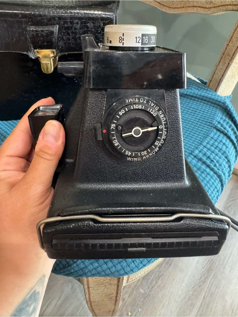 POLAROID THE COLORPACK LAND CAMERA With case!